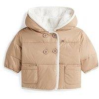 Tommy Hilfiger Baby Reversible Teddy Jacket - Beige