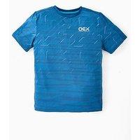 Oex Junior Boys Helmer T-Shirt - Blue