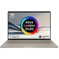 Asus Zenbook A14 - Copilot+ Pc - Qualcomm Snapdragon X - 16Gb Ram - 1Tb Ssd - 14In Wuxga(Wu) Oled - Gold - Laptop + Microsoft 365 Family 1 Year