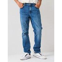 Tommy Hilfiger Straight Denton Oliver Blu Jeans - Blue