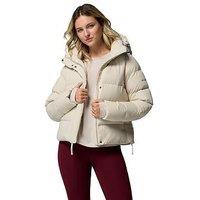 Columbia Women'S Amaze Puff Hooded Jacket - Beige
