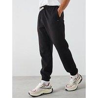 Tommy Hilfiger Essential Fleece Cuff Joggers - Black