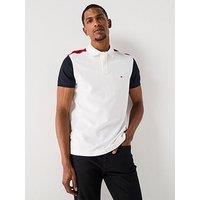 Tommy Hilfiger Short Sleeve Polo Shirt - White