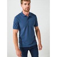 Boss Pallas Regular Fit Polo Shirt - Light Blue
