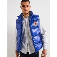 Tommy Hilfiger Crest Padded Gilet - Bright Blue