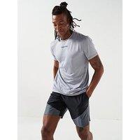 Calvin Klein Sport Ck Icon Short Sleeve Performance T-Shirt - Grey