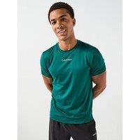 Calvin Klein Sport Ck Icon Short Sleeve Performance T-Shirt - Green