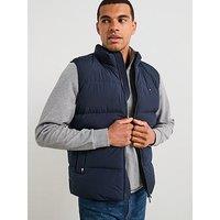 Tommy Hilfiger Down Padded Gilet - Navy
