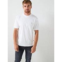 Boss C-Taut 01 Regular Fit Nikel Logo T-Shirt - White