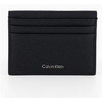 Calvin Klein Foil Embossed Card Holder - Black