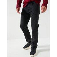 Calvin Klein Slim Straight Fit Jaguar Jeans - Black