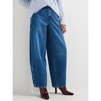 Tommy Hilfiger Balloon High Waisted Jeans - Blue