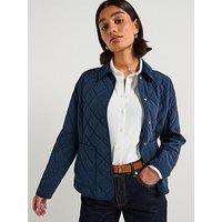 Tommy Hilfiger Padded Quilted Slim Coat - Blue