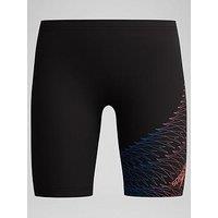 Speedo Boys Medley Logo Jammer - Grey