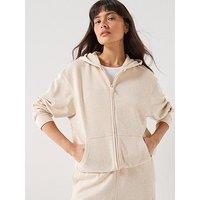 Tommy Hilfiger Full Zip Hoodie - Beige