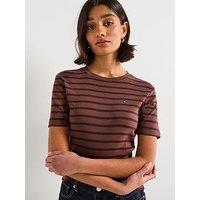 Tommy Hilfiger Striped Slim Fit T-Shirt - Multi