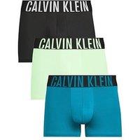 Calvin Klein Underwear 3 Pack Intense Power Microfibre Trunks - Assorted