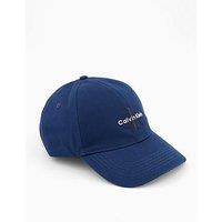 Calvin Klein Monologo Embroidery Baseball Cap - Blue