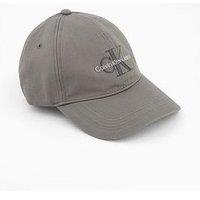 Calvin Klein Monologo Embroidery Baseball Cap - Grey