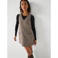 Tommy Hilfiger Heritage Check Mini Dress - Brown