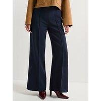 Tommy Hilfiger Punto Wide Leg Pant - Blue