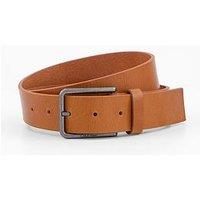 Calvin Klein Warmth Buckle Leather Belt