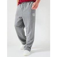 Calvin Klein Premium Terry Ck Emblem Joggers - Grey