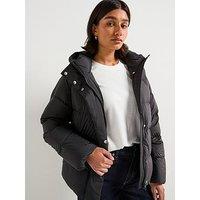Tommy Hilfiger Modern Down Padded Coat - Black