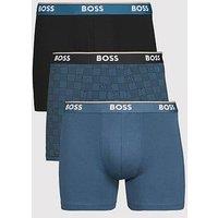 Boss Bodywear 3 Pack Power Design Boxer - Blue