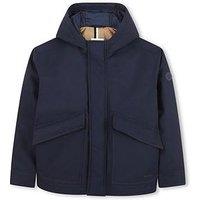 Boss Boys Hooded Jacket - Navy