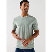 Boss Tchup Relaxed Fit Centre Logo T-Shirt - Light Green