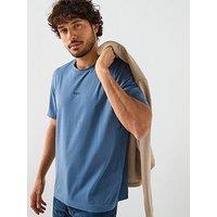 Boss Tchup Centre Logo T-Shirt - Blue