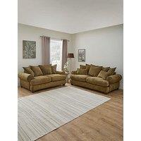 Very Home Amersham 3 + 2 Seater Fabric Sofas