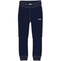 Boss Boys Logo Jogging Bottoms - Navy