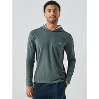 Boss Bodywear Mix & Match Lounge Overhead Hoodie - Green