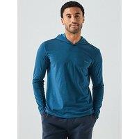 Boss Bodywear Mix & Match Lounge Overhead Hoodie - Blue