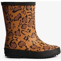 Hunter Kids First Leopard Print Wellington Boot