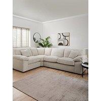 Very Home Clayton Left Hand Corner Fabric Sofa