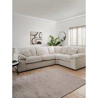 Very Home Clayton Right Hand Corner Fabric Sofa