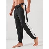 Boss Balance Pima Modal Loungewear Cuffed Pants - Black