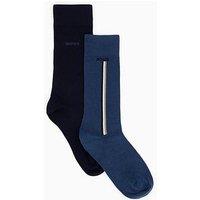 Boss Bodywear 2 Pack Iconic Corporate Crew Socks - Blue
