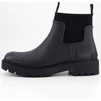 Calvin Klein Combat Rain Hiker Boot - Black