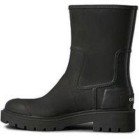 Calvin Klein Rubber Mid-High Rainboot - Black