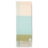 Calvin Klein Ck Checked Scarf - Yellow