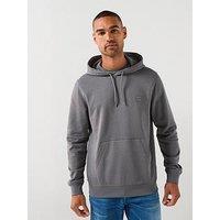 Boss Wetalk Left Chest Overhead Hoodie - Light Grey