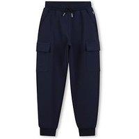 Boss Boys Cargo Jogging Bottoms - Navy