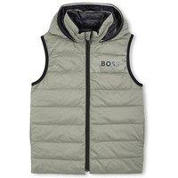 Boss Boys Reversible Gilet - Black/Green