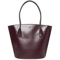 Calvin Klein Ck Medium Tote Bag - Brown
