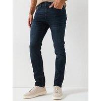 Boss Delaware Soft Motion Slim Fit Jeans - Black
