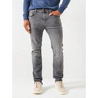 Boss Delaware Soft Motion Slim Fit Jeans - Grey